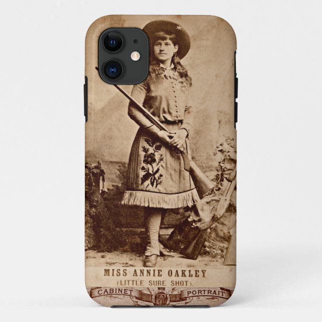 Capa Para iPhone Da Case-Mate Annie Oakley Sepia (Verso)