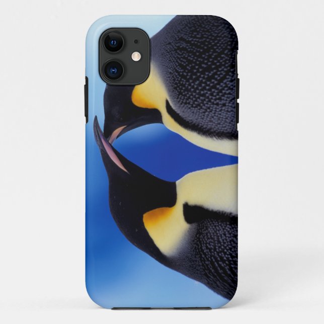 Capa Para iPhone Da Case-Mate Antártida, Pinguins Imperadores (Verso)