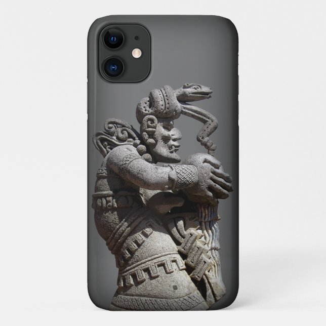 Capa Para iPhone Da Case-Mate Antiga Estátua Maya (Verso)