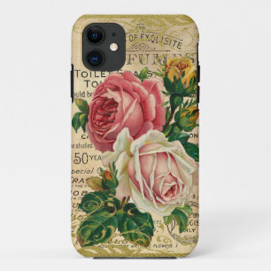 Capa Para iPhone Da Case-Mate Antigos Rosas franceses