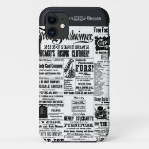 Capa Para iPhone Da Case-Mate Anúncios antigos em jornais, hora de envio