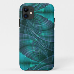 Capa Para iPhone Da Case-Mate Apófise Arte Fractal I - Azul