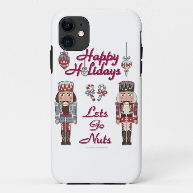 Capa Para iPhone Da Case-Mate Apresentador de Natal Vamos Quebrar Nozes (Verso)