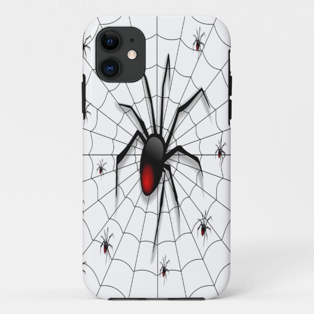 Capa Para iPhone Da Case-Mate Aranha e Bebês de Viúva Negra - (Verso)
