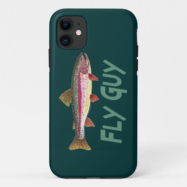 Capa Para iPhone Da Case-Mate Arco-Íris Pescando (Verso)