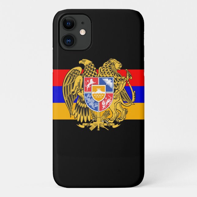 Capa Para iPhone Da Case-Mate armenia emblem (Verso)