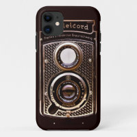 Art deco do rolleicord da câmera do vintage