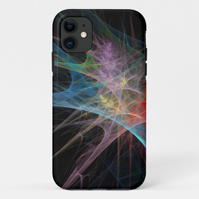 Capa Para iPhone Da Case-Mate Arte Abstrata Arco-Íris Gelo (Verso)