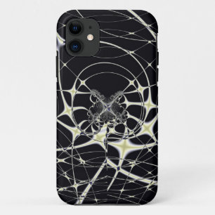 Capa Para iPhone Da Case-Mate Arte Abstrata Teia de Aranha Dourada