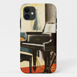 Capa Para iPhone Da Case-Mate Arte colorida do anúncio do instrumento do piano