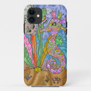 Capa Para iPhone Da Case-Mate Arte de Tartaruga Marinha Psicodélica