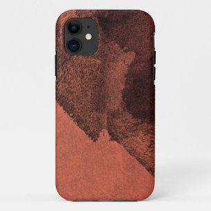 Capa Para iPhone Da Case-Mate Arte digital vermelha da escova de pintura do