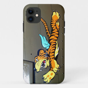 Capa Para iPhone Da Case-Mate Arte Do Nariz De Tigre Voador (Vintage P-40 Fusela