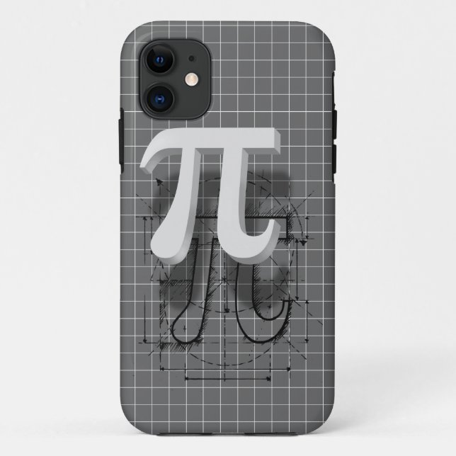Capa Para iPhone Da Case-Mate Arte do símbolo do Pi (Verso)