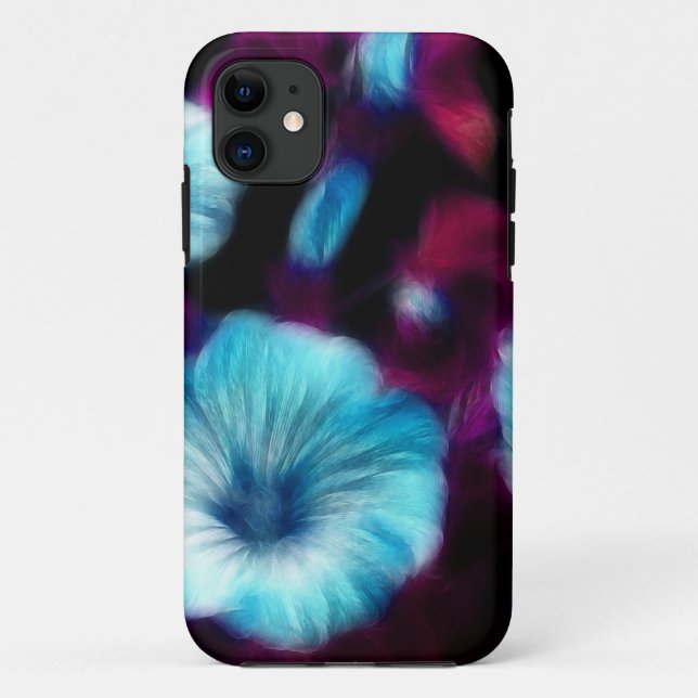 Capa Para iPhone Da Case-Mate Arte Floral - Petunias Esotéricas (Verso)