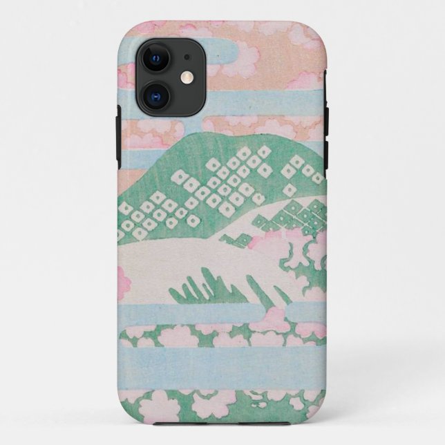 Capa Para iPhone Da Case-Mate Arte pastosa rosa-branca (Verso)