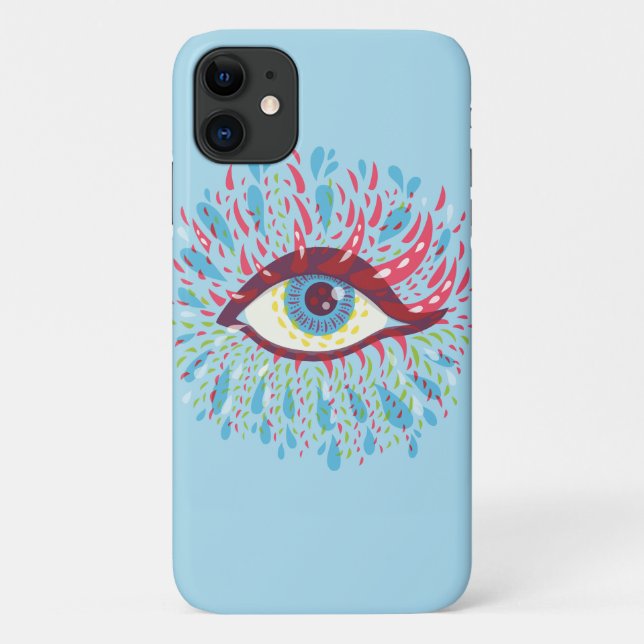 Capa Para iPhone Da Case-Mate Arte Psicodélica Trippy Eye (Verso)