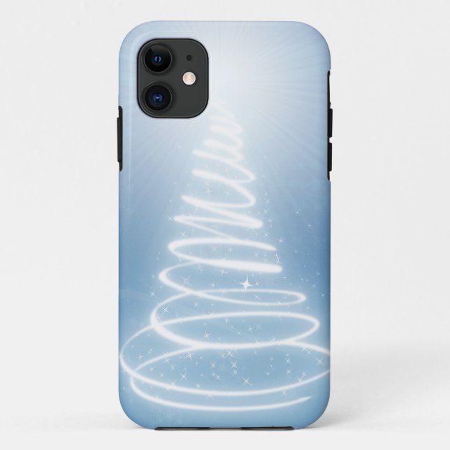 Capa Para iPhone Da Case-Mate Árvore de Natal abstrato (Verso)