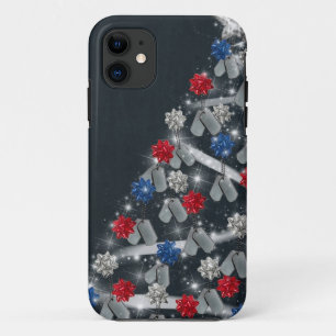 Capa Para iPhone Da Case-Mate árvore de Natal militar