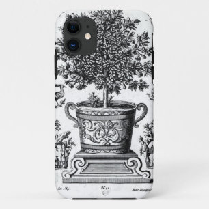 Capa Para iPhone Da Case-Mate Árvore decorativa em uma urna em um palco pequeno