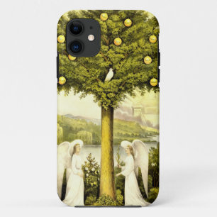Capa Para iPhone Da Case-Mate Árvore do vintage da ilustração cristã 1892 da