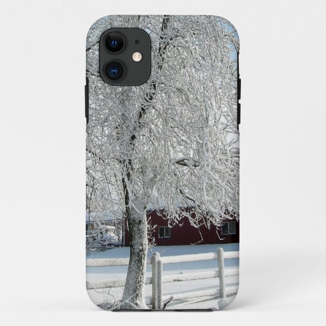 Capa Para iPhone Da Case-Mate Árvores de inverno (Verso)