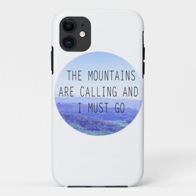 Capa Para iPhone Da Case-Mate As montanhas (Verso)
