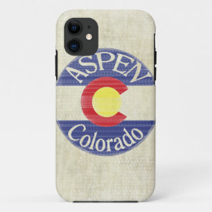 Capa Para iPhone Da Case-Mate Aspen Colorado círculo flag iphone 5 case