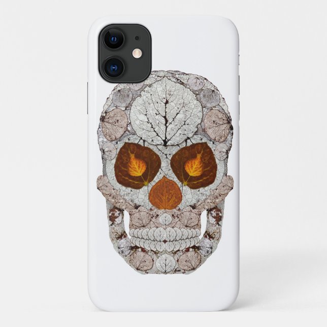 Capa Para iPhone Da Case-Mate Aspen Folha Crânio 11 (Verso)