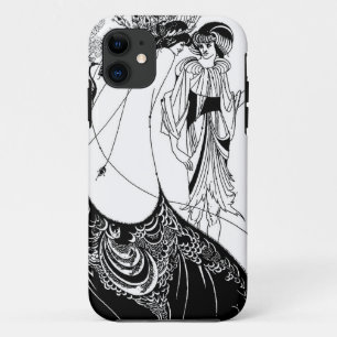 Capa Para iPhone Da Case-Mate Aubrey Beardsley A Saia do Pavão Art Nouveau