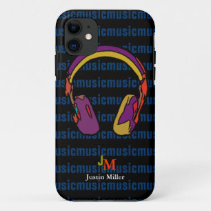 Capa Para iPhone Da Case-Mate auscultadores legal personalizado do DJ