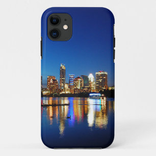 Capa Para iPhone Da Case-Mate Austin Texas Centro Night Skyline Ladybird Lake
