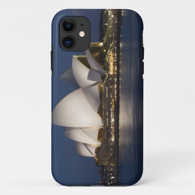 Capa Para iPhone Da Case-Mate Austrália, Sydney. Casa da Ópera à noite em (Verso)