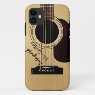 Capa Para iPhone Da Case-Mate Autógrafo do costume da guitarra acústica