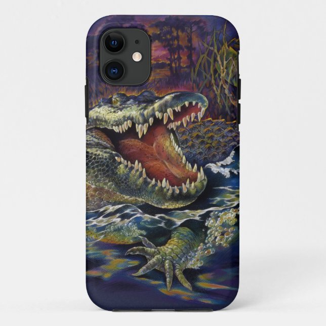 Capa Para iPhone Da Case-Mate Aventuras do jacaré (Verso)