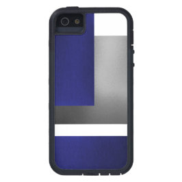 Capa Para iPhone Da Case-Mate Azul Branco e Prata Iphone 5 Caso