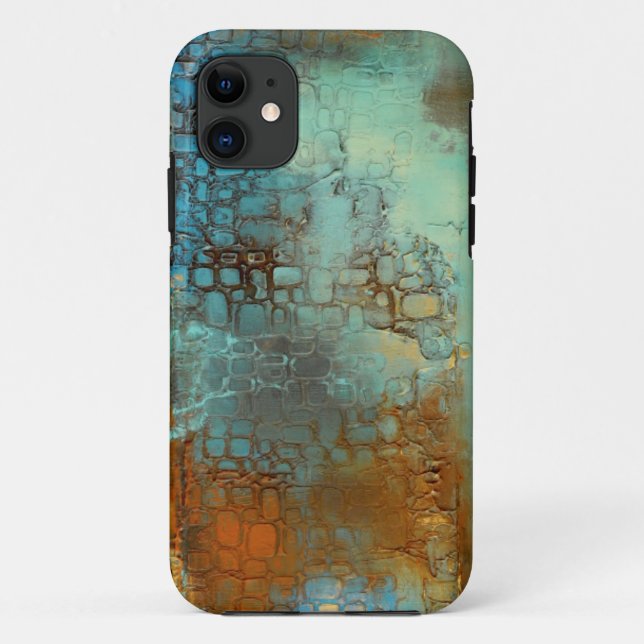 Capa Para iPhone Da Case-Mate Azul de Deja (Verso)