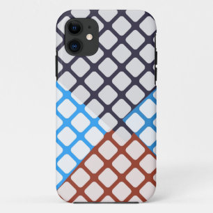 Capa Para iPhone Da Case-Mate Azul e Castanho Diamond Argyle