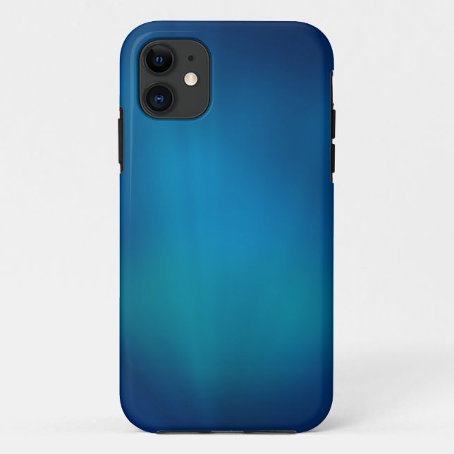 Capa Para iPhone Da Case-Mate Azul profundo brilho submarino (Verso)