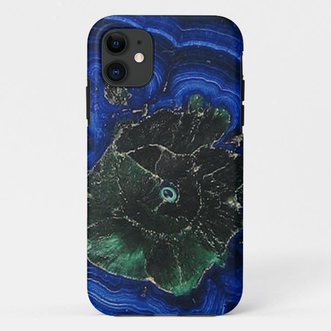 Capa Para iPhone Da Case-Mate Azurite Malachite (Verso)