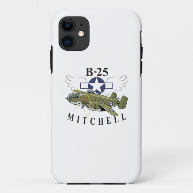 Capa Para iPhone Da Case-Mate B-25 Mitchell (Verso)