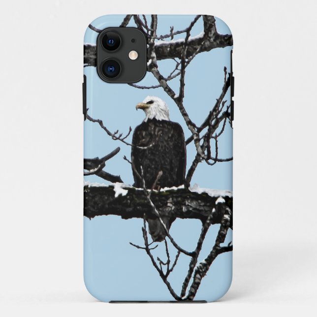Capa Para iPhone Da Case-Mate Bald Eagle (Verso)