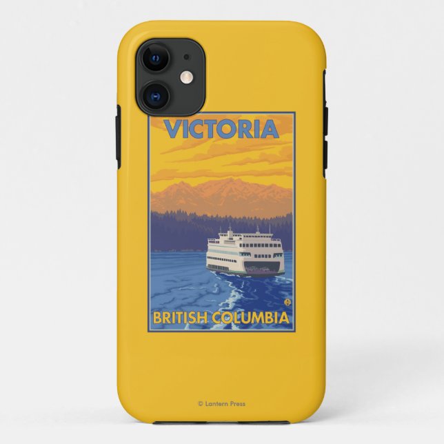 Capa Para iPhone Da Case-Mate Balsa e montanhas - Victoria, BC Canadá (Verso)