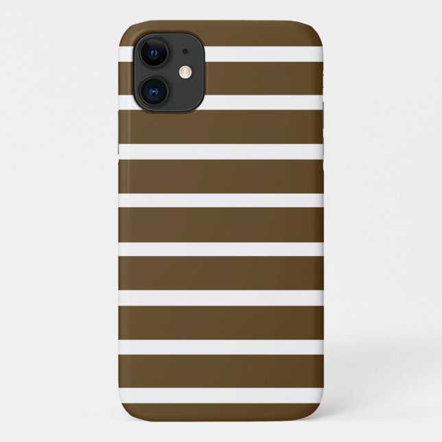 Capa Para iPhone Da Case-Mate Bandas Neutrais Pecan (Verso)