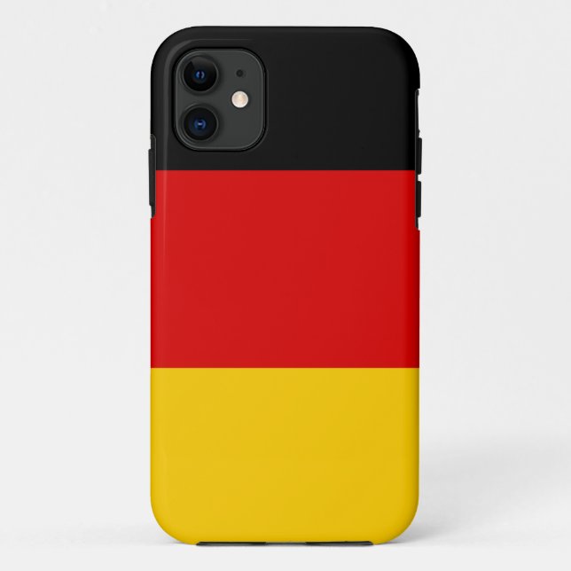 Capa Para iPhone Da Case-Mate bandeira alemã (Verso)