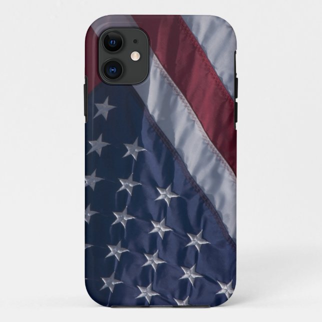 Capa Para iPhone Da Case-Mate Bandeira americana. (Verso)