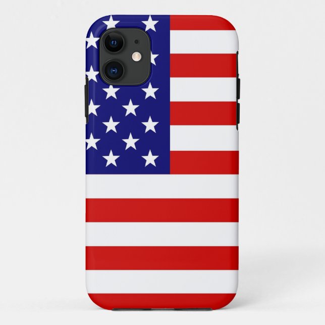 Capa Para iPhone Da Case-Mate Bandeira americana (Verso)
