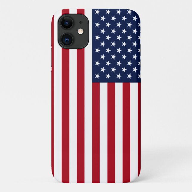 Capa Para iPhone Da Case-Mate Bandeira americana (Verso)