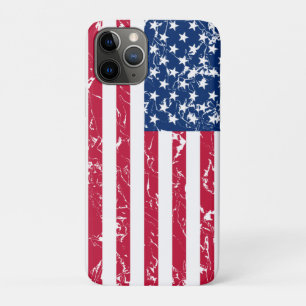 Capa Para iPhone Da Case-Mate Bandeira Americana Distorcida Fria e Patriótica