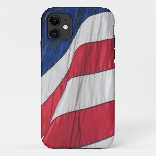 Capa Para iPhone Da Case-Mate Bandeira Americana Patriota (Verso)